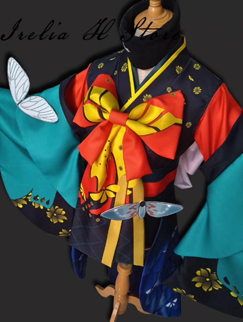 Mushishi Onmyoji Spēli Cosplay Kostīmu Mushishi cosplay kostīmu Kinomo Halovīni Kostīmi Attēls 5