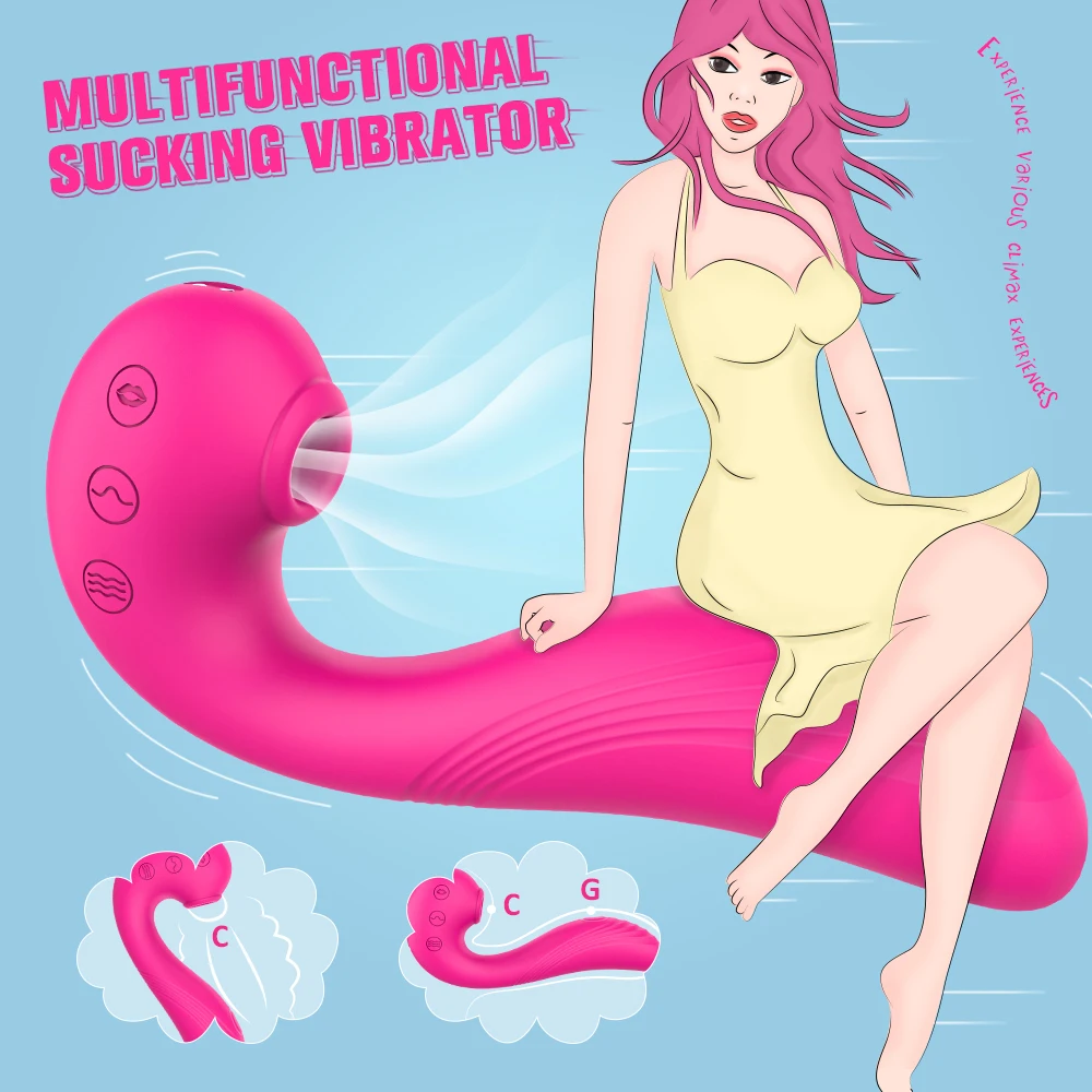Nepieredzējis Vibrators Seksa Rotaļlieta Sievietēm Krūšu Galu Zīdējs Vibrators Sievietes Klitora Stimulators Licking Mēles Pieaugušo Seksa Rotaļlietas, Seksa Veikals Attēls 5