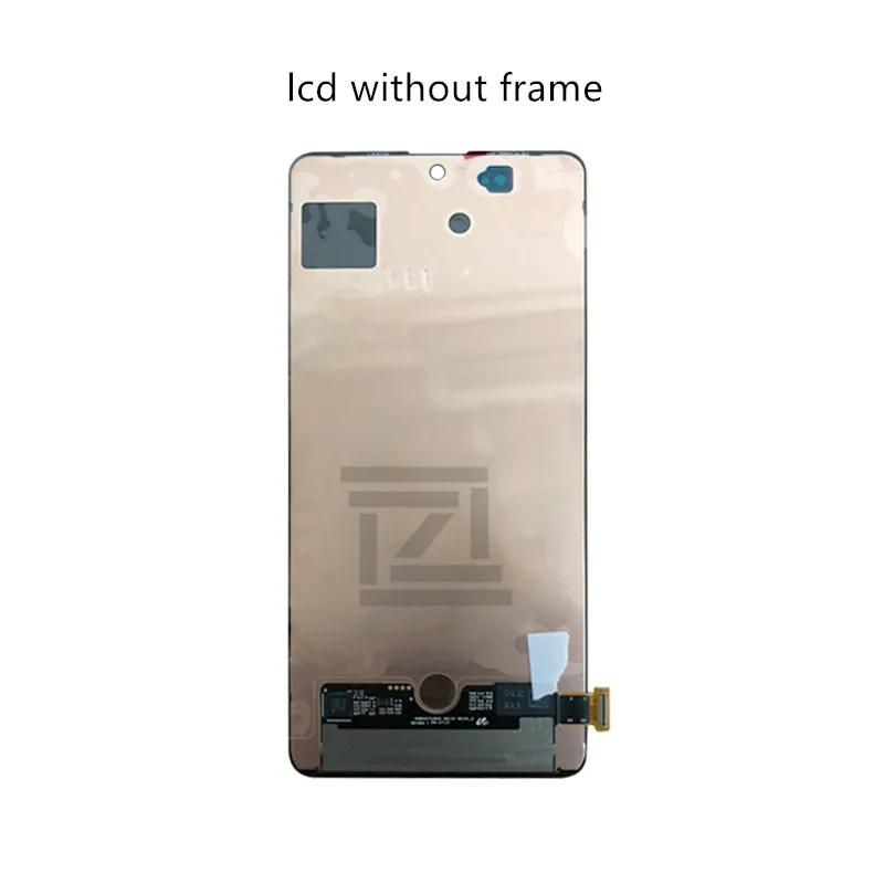 OLED, Samsung Galaxy A71 A715 LCD Displejs, Touch Screen Digitizer Montāža Ar Rāmi a715f Ekrāna Rezerves daļas, Remonts Attēls 3