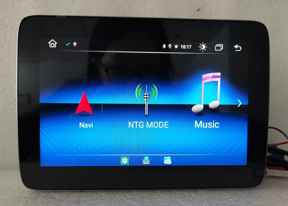 Ouchuangbo 4G Android 10 Automašīnas Stereo Radio, GPS Navigācijas Mercedes Benz 300 ML 320 350 400 550 GL Ar 4GB 64GB CarPlay Attēls 3