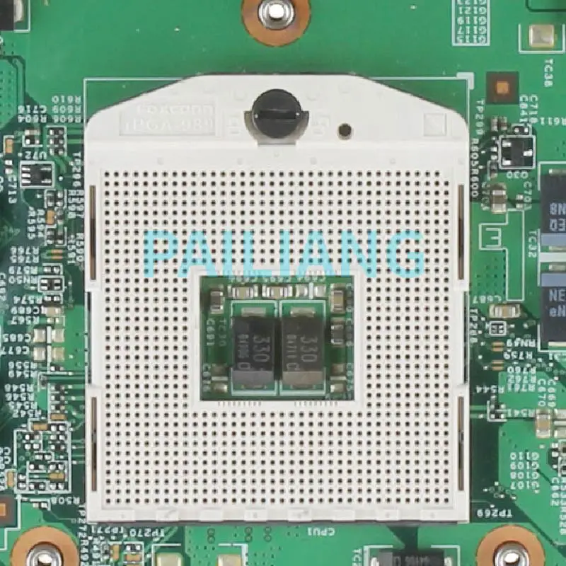 PAILIANG Portatīvo datoru mātesplati Par WISTRON M10H1 P6200 Mainboard 09936-2 N11P-GE1-A3 HM65 DDR3 tesed Attēls 4