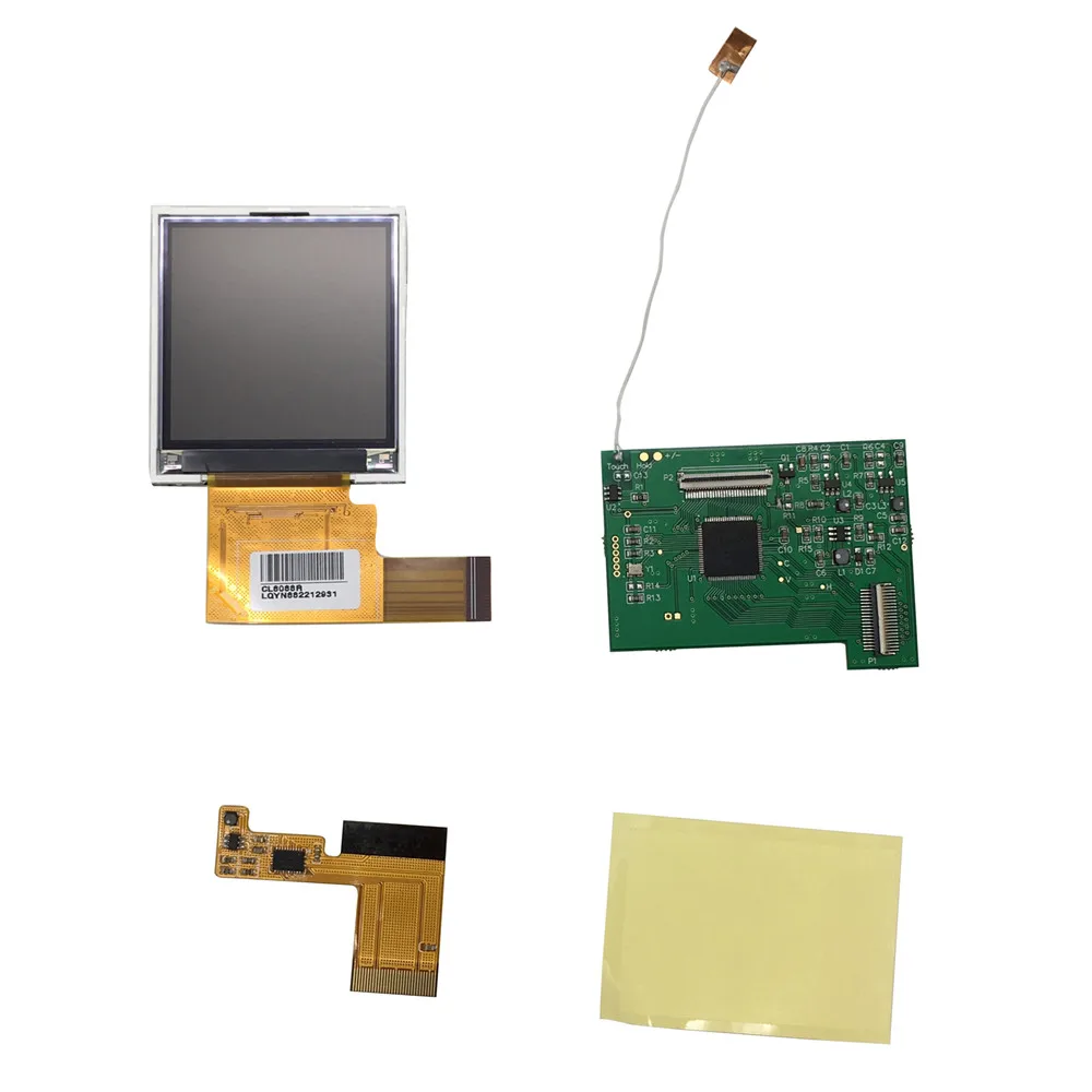 Piemērots Nintend GBP Augsta Gaismas LCD Ekrāns Pārveidošanas Komplekts 5 Segmenti Regulējamu Spilgtumu LCD Ekrāns Attēls 1