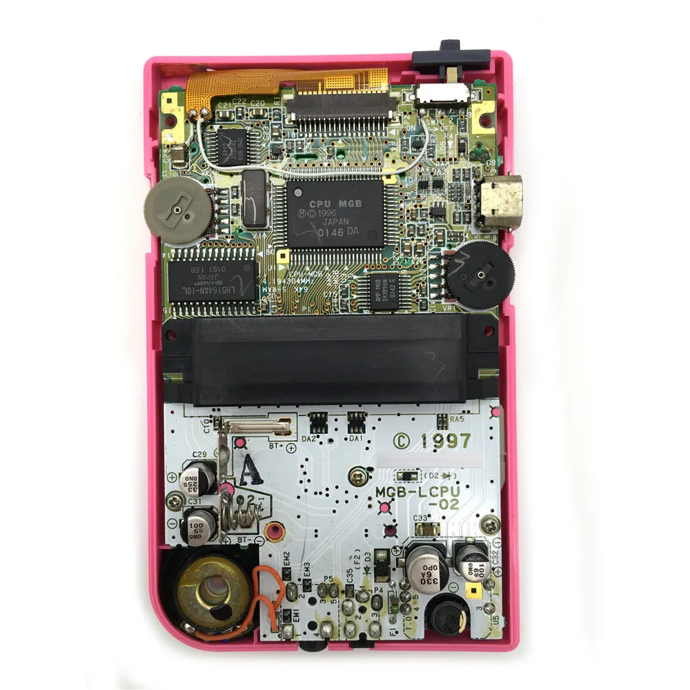 Piemērots Nintend GBP Augsta Gaismas LCD Ekrāns Pārveidošanas Komplekts 5 Segmenti Regulējamu Spilgtumu LCD Ekrāns Attēls 2