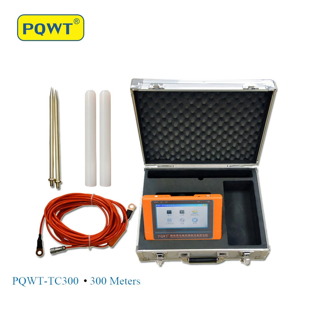 PQWT-TC300.300M Pazemes Ūdens Detektors Mērīšanas Rakt Atrast Iespējamās Vietas testa Aprīkojums Attēls 5