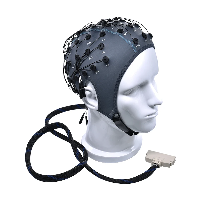 Ražotājs Keramiskā Ag/AgCl 32 Kanālu EEG Klp MEDICĪNAS CEPURI EEG Mašīna Attēls 1