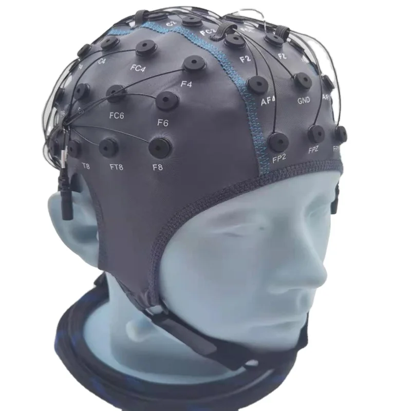 Ražotājs Keramiskā Ag/AgCl 32 Kanālu EEG Klp MEDICĪNAS CEPURI EEG Mašīna Attēls 3