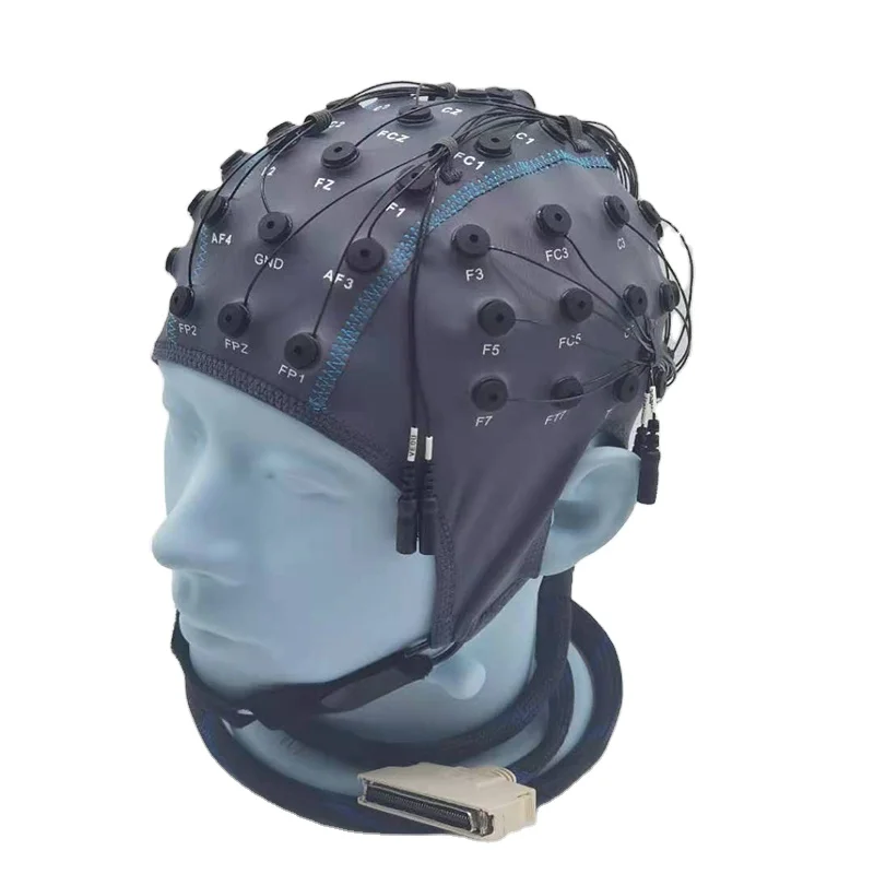 Ražotājs Keramiskā Ag/AgCl 32 Kanālu EEG Klp MEDICĪNAS CEPURI EEG Mašīna Attēls 5