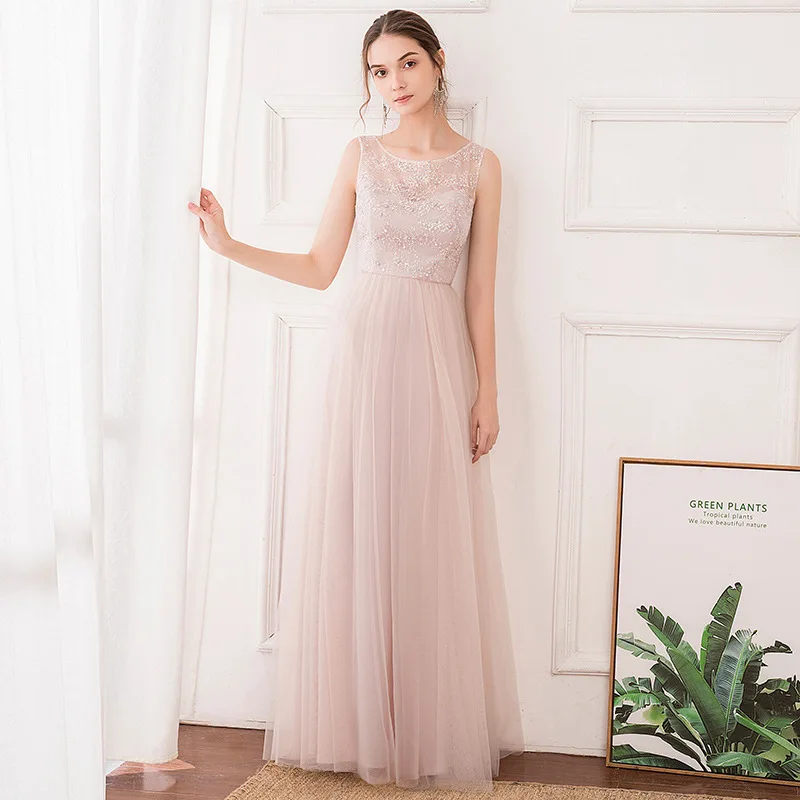 Rozā Līgavas Kleitas Mežģīņu Ilgi 2020. gadam puse, Balles kleitas, Dāvanu vestido de festa longo kāzu svinības Meitene kleita Plus Lieluma Pasūtījuma Attēls 2