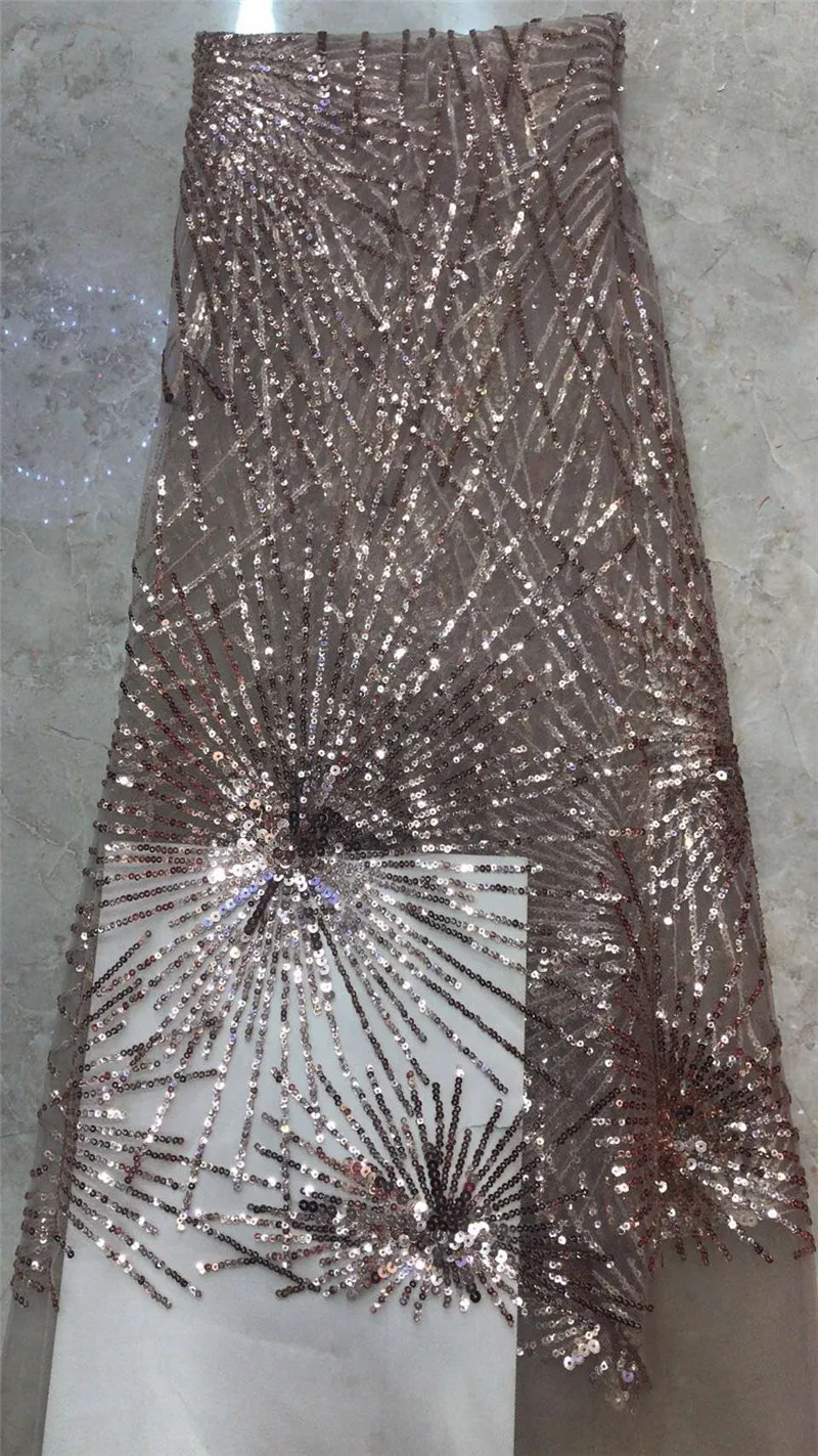 Shinny Diezgan materiāls vizuļi JRB-12286 franču Nigērijas Mežģīnes Audumu Augstas Kvalitātes Āfrikas Mežģīnes Audums Kāzu Attēls 1