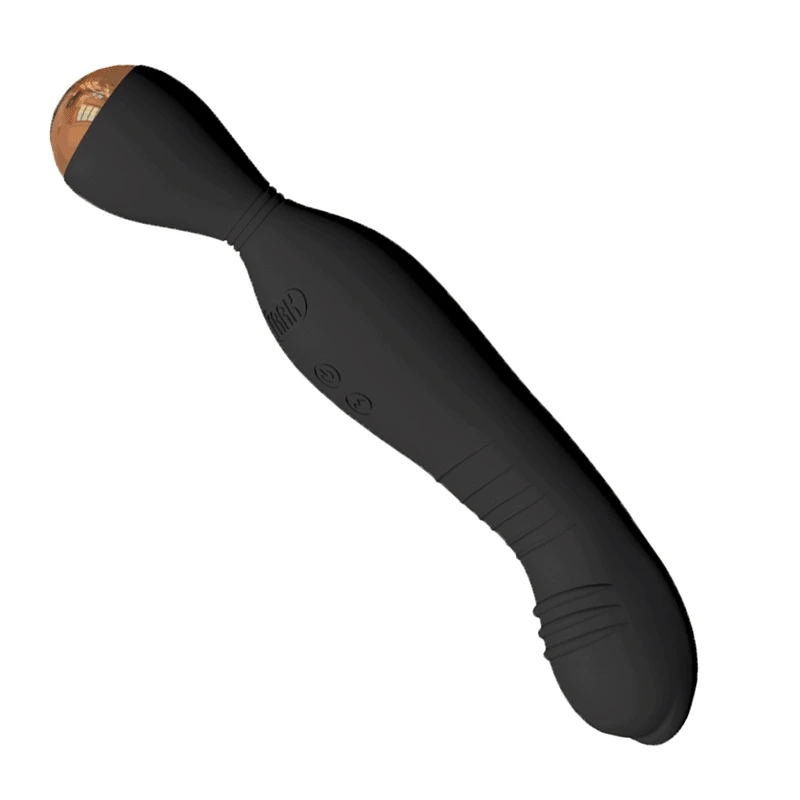 Silikona zizli vibrators jaudīga usb papildināt dubultā galvu vibrējošo anālo plug clit masturbēt prostatas masāža, anālais dildo Attēls 4