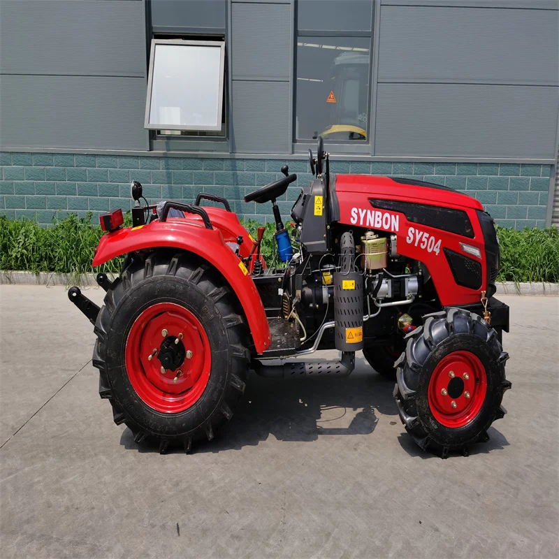 SYNBON Jauniem Produktiem, Mini Traktoriem, Labas Kvalitātes 50 Zs Traktoriem, Lauksaimniecības Karstā Pārdošanai Lauksaimniecības Traktori Attēls 1