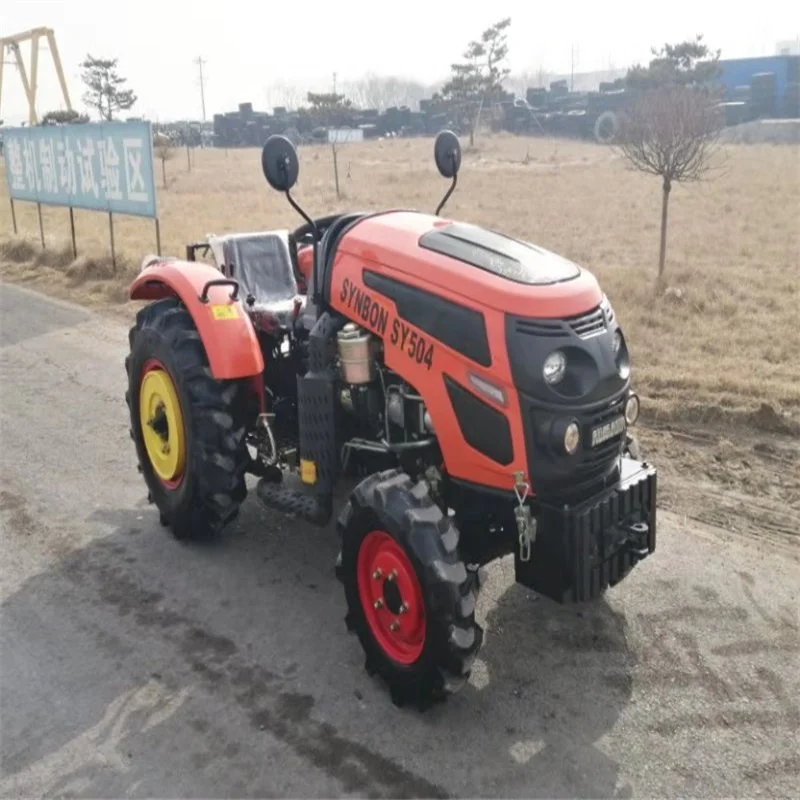 SYNBON Jauniem Produktiem, Mini Traktoriem, Labas Kvalitātes 50 Zs Traktoriem, Lauksaimniecības Karstā Pārdošanai Lauksaimniecības Traktori Attēls 3