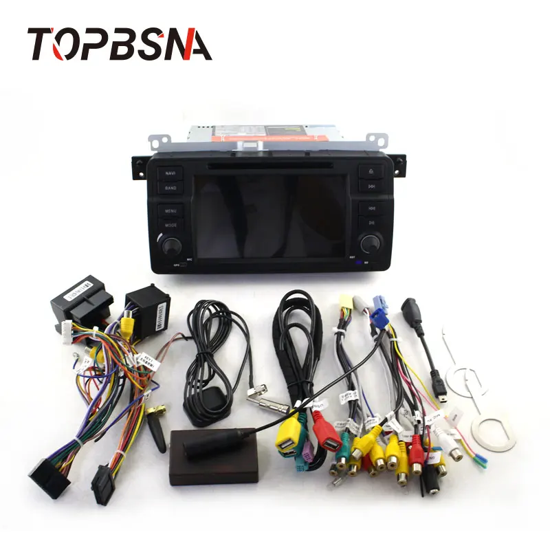 TOPBSNA 1 Din Android 10 Auto DVD Atskaņotājs BMW E46 M3 318/320/325/330/335 Rover 75 GPS Navigācijas Auto Radio Stereo Headunit RDS Attēls 3