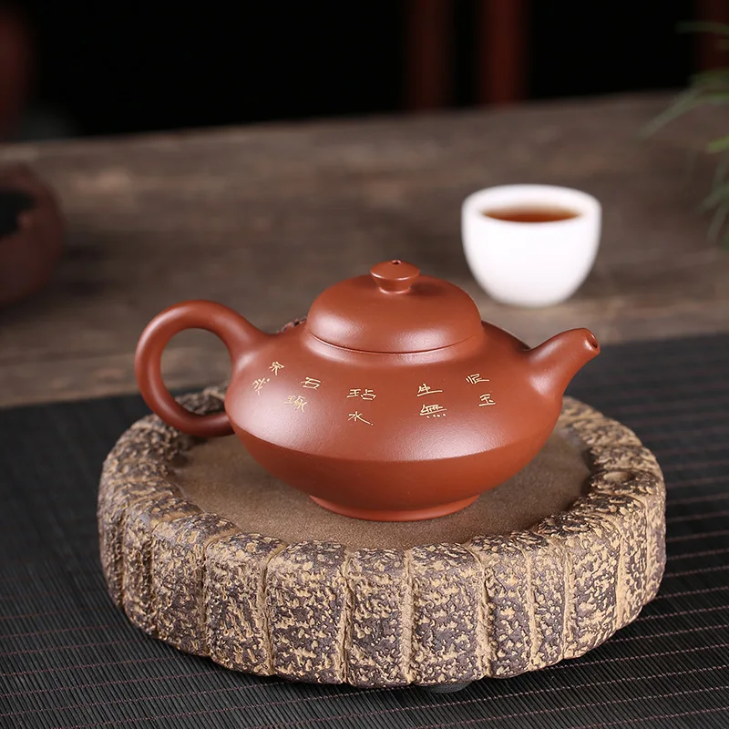 Tējkanna, tējas komplekts, neapstrādātu rūdu, Zhuni tējkanna, tīrs roku darbs tējkanna, pielāgotus un vairumtirdzniecības, a liešanas rūpnīcas yuzhongsha Attēls 3
