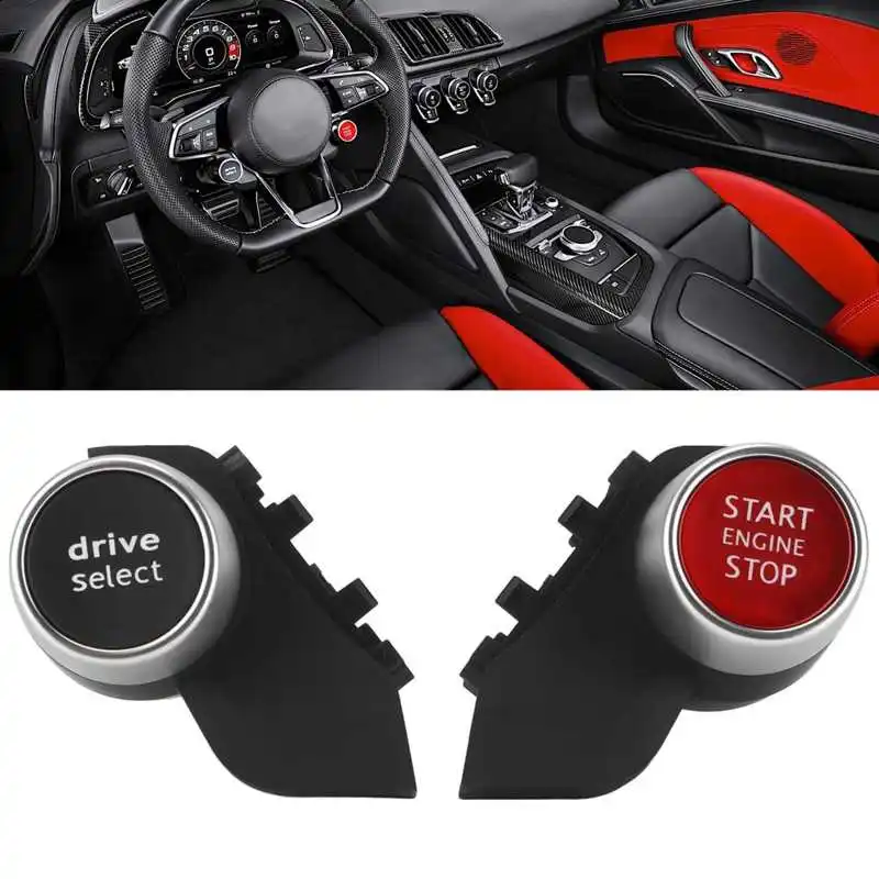 Universālā Uzlabot Dzinēja Start Stop Disku, Izvēlieties Pārslēgt Pogu Nomaiņa Audi R8 Automašīnu Ragi Attēls 1