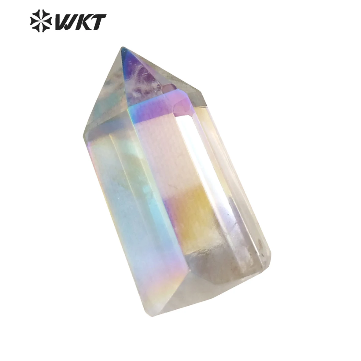 WT-G151 Multicolor aura kvarca akmens modes karstā pārdošanas sajauc krāsu garu kvarca akmens rotaslietu izgatavošana ar krāsu electroplated Attēls 1