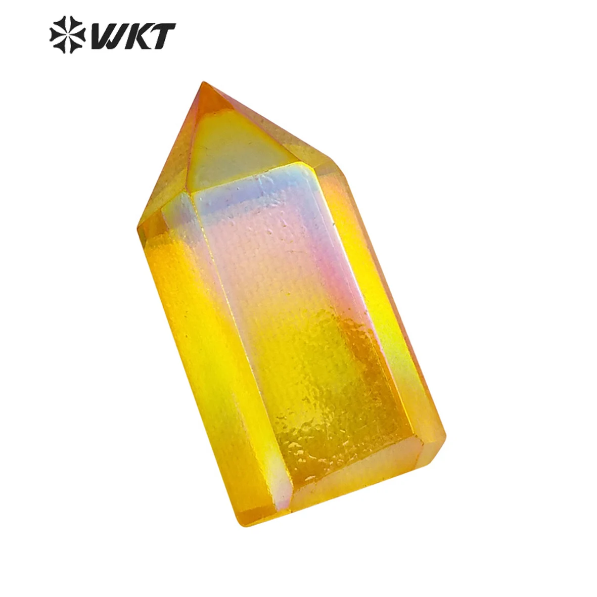 WT-G151 Multicolor aura kvarca akmens modes karstā pārdošanas sajauc krāsu garu kvarca akmens rotaslietu izgatavošana ar krāsu electroplated Attēls 2