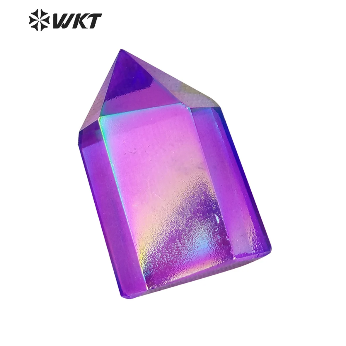 WT-G151 Multicolor aura kvarca akmens modes karstā pārdošanas sajauc krāsu garu kvarca akmens rotaslietu izgatavošana ar krāsu electroplated Attēls 3