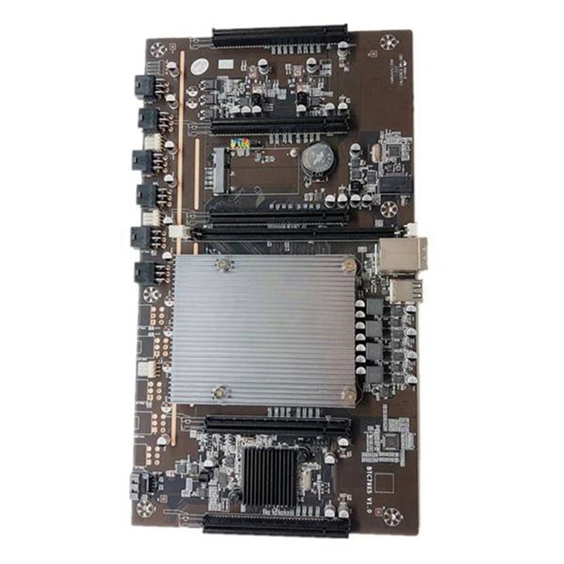 X79 H61 BTC Ieguves Mātesplati LGA 2011 60Mm Piķis Ar RECC 4G DDR3 RAM+Dzesēšanas Ventilators BTC Miner Grafikas Karte Attēls 2