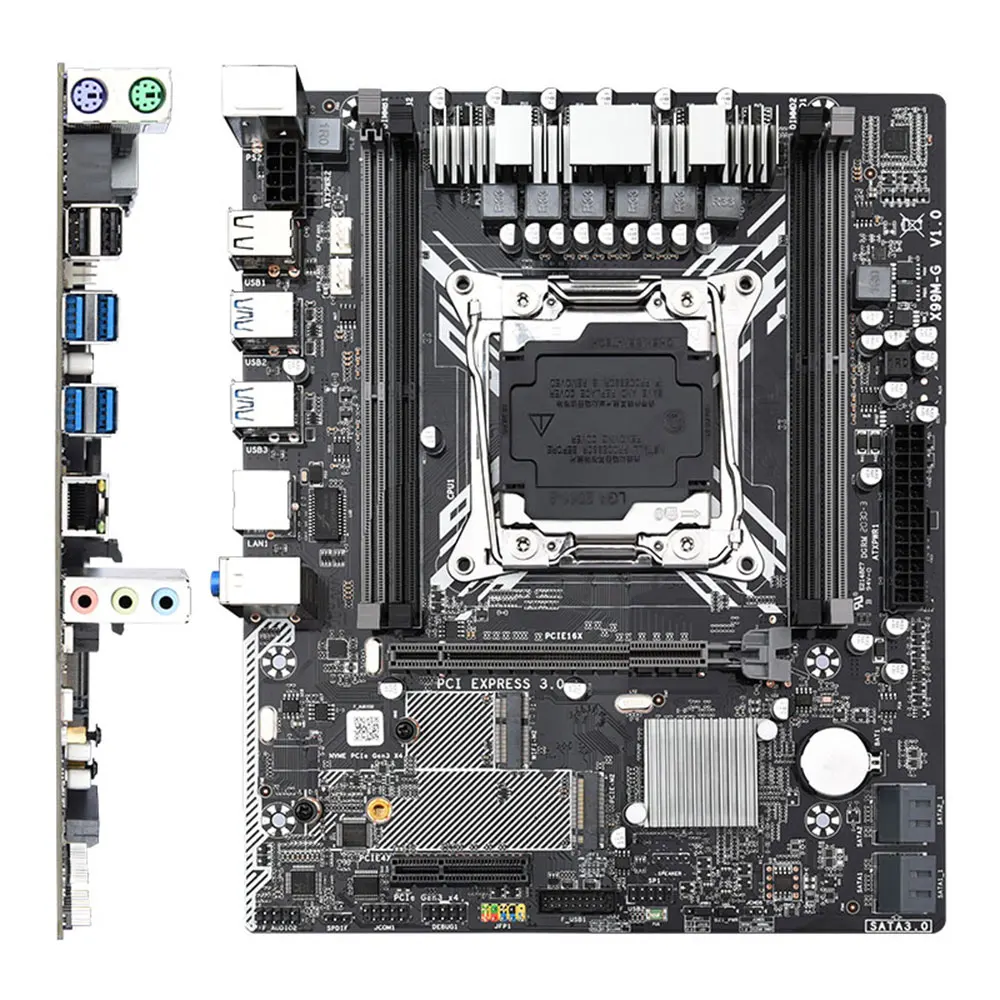X99 Mātesplati, kas Ar Xeon E5 2680 V3 LGA2011-3 CPU 2gab X 8GB = 16GB DDR4 Atmiņas REG ECC RAM Attēls 4