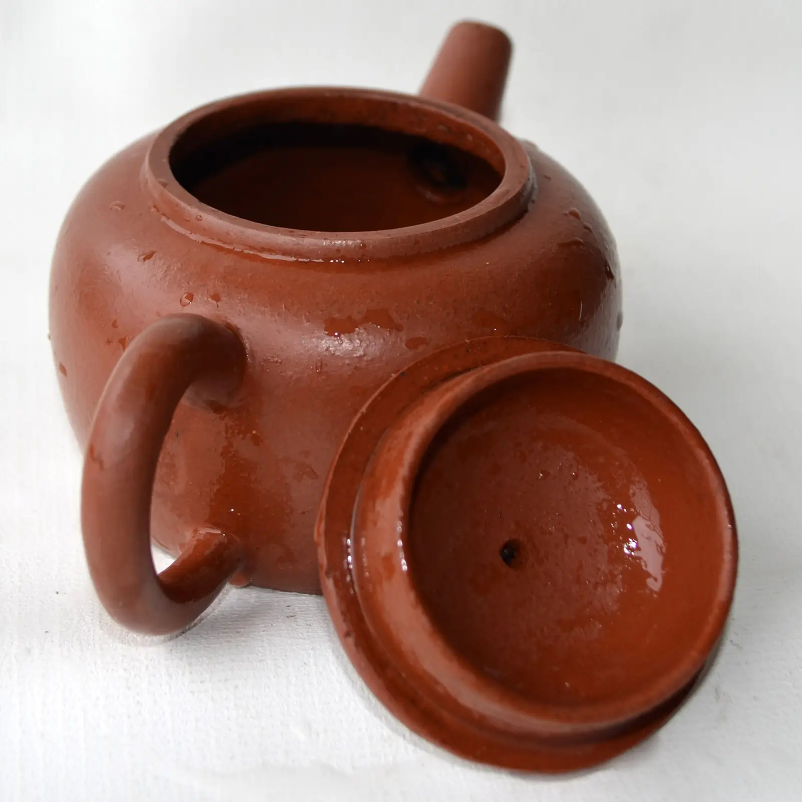Yixing violetā māla Tējkanna 170ml Ķīnas Zisha tējas katlā, roku darbs keramikas tējas komplekts Attēls 3