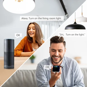 Apple Homekit Smart Releja Slēdzis, Slēdzis wi-fi Bezvadu Tālvadības Kontroles Modulis, kas Mājās Strādā ar Apple Homekit Alexa, Google Palīgs 1