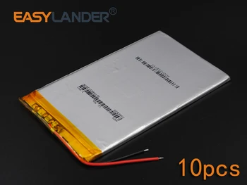 10pcs/Daudz 3,7 V 3350mAh 3366115 Uzlādējams li Polimēru Li-ion Akumulatoru, Fr Bluetooth Notebook E-Grāmatu Portable Power Bank Patērētāju
