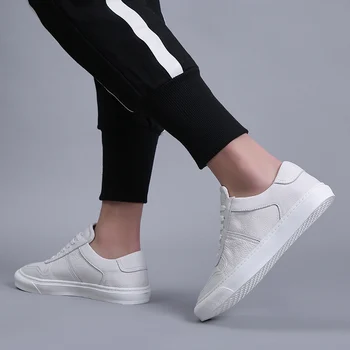 34-41 pavasara kurpes sieviešu britu stils ir 2021. jaunu bieza-soled koledžas stila gadījuma mokasīni dabiskās ādas, modes apavi meitenēm pirkt \ Vīriešu Kurpes ~ www.xenydancestudio.lv 11