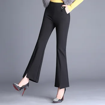 Xuxi 2022. gada pavasara rudens augstas plānas vidukļa svārki-bikses sievietēm elastic-waist modes līmēšana plaša kāju bikses e4745 pirkt \ Dibeni ~ www.xenydancestudio.lv 11