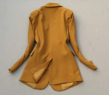 Bezmaksas Piegāde Koean Modes Sieviešu Uzvalks, Žakete + pusgarās Uzvalku Bikses Birojs Dāmu Kopas Pavasara Vasaras 1