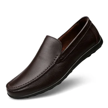 Augstas kvalitātes vīriešu īstas ādas kurpes modes biznesa elpojošs mīksto oxford kurpes džentlmeņu formālās valkāt ikdienas apavi pirkt \ Vīriešu Kurpes ~ www.xenydancestudio.lv 11