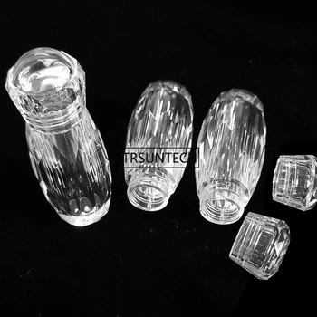 100gab balts melns uzpildāmas pudeles ceļojumu sejas krēms kosmētikas konteiners plastmasas tukši kosmētikas jar pot pirkt \ Ādas Kopšanas Instrumenti, ~ www.xenydancestudio.lv 11