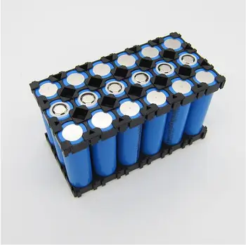 MasterFire 500pcs/daudz 3*6 Šūnu 18650 Baterijas Distances Starojuma Korpusa Plastmasas Siltuma Akumulatora Turētājs Turētājs 1