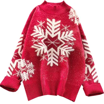 Jaunu zaudēt biezs silts ziemas modes augstu uzrullētu apkakli džemperis sievietēm 2018 adīt triko džemperis sieviešu džemperi un puloveri, sieviešu topi, pirkt \ Jakas ~ www.xenydancestudio.lv 11