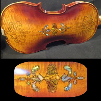 Dziesmu zīmola master vijoli 4/4,brid ' s eye cirtaini kļavas koksnes atpakaļ kastīšu shell #12139 pirkt \ Stīgu Instrumenti ~ www.xenydancestudio.lv 11