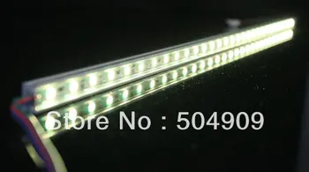 Daudz=5x 50cm 30-LED SMD 5050 Sloksnes Grils Gaismas Josla Groove Smagi Cieta Ūdensizturīgs IP65 DC 12V Dzidri Balts 1