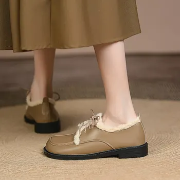 Ciciyang britu stilā īstas ādas sieviešu kurpes 2022. gada pavasarī gadījuma sekla muti slinks kurpes dāmas dzīvoklis mokasīni vienas kurpes pirkt \ Sieviešu Kurpes ~ www.xenydancestudio.lv 11