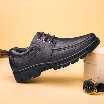 Jauns vīrietis āra apavi ādas ikdienas apavi vīriešu modes elpojošs acs čības vīriešu ir 2021. classic comfy viegls vīriešiem kurpes pirkt \ Vīriešu Kurpes ~ www.xenydancestudio.lv 11