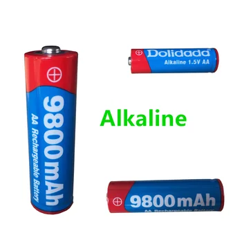 60 GAB AA 9800mAh Uzlādējamās Baterijas 1,5 V Jaunām Sārma Uzlādējams Batery ForElectronic Produktu Bezmaksas Piegāde