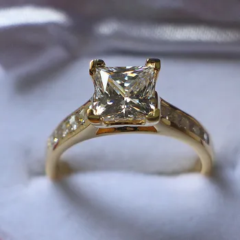 Piliens modelis baltā zircon dārgakmens sieviešu gredzenu violeta ametista akmens gredzenu, kāzu saderināšanās solījums dāvanas 925k sudraba pirkt \ Smalkas Rotaslietas ~ www.xenydancestudio.lv 11