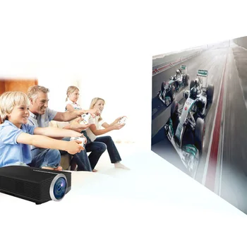 YG500 Universālā HD Pārnēsājams Mini LED Kabatas Projektors Mājas Kinozālei, Video Projektoru, kuri Atbalsta 120 Collu Liels Ekrāns Projekcijas