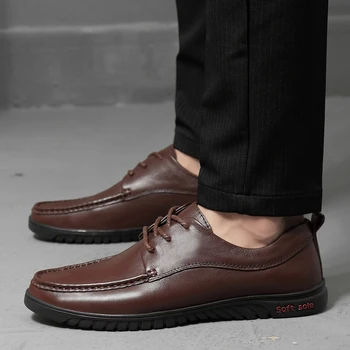 Modes vīriešu ikdienas apavi sapato masculino gadījuma vīriešu kurpes kurpes vīriešiem cēloņu zapatos informales de hombre mens dzīvoklis ādas pirkt \ Vīriešu Kurpes ~ www.xenydancestudio.lv 11