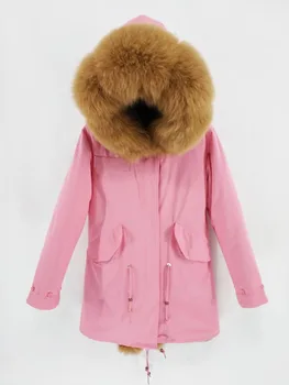 Ziemas sieviešu jaka drēbes ir 2021. gadījuma korejas elegants zaudēt dabīgās kažokādas kažoku, vilnas jaka aitu shearling kažokādas garš mētelis zt577 pirkt \ Jakas & Mēteļi ~ www.xenydancestudio.lv 11