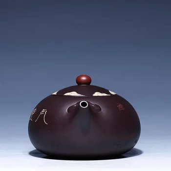 Lin yuntang krāsainu emalju li jiangshan suku pot četras studiju jingdezhen keramikas izstrādājumi ar roku pirkt \ Teaware ~ www.xenydancestudio.lv 11