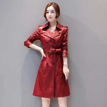Sieviešu nekustamā īstas ādas jaka sieviešu apģērbu 2020 aitādas mētelis pavasara korejas elegants vilnas, kažokādas apkakle zt2233 pirkt \ Jakas & Mēteļi ~ www.xenydancestudio.lv 11
