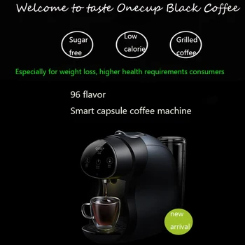 Automātisku Kapsulu Kafijas Automāts Sadzīves Espresso Sojas Piens Kafija Slīpēšanas Saprātīga Kafijas automāts 1600W KD12-K6