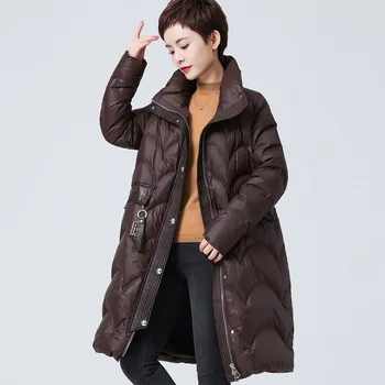 Ir 2021. ziemas polsterēta jaka sieviešu ziemas jaka uz leju, polsterēta jaka sieviešu moderns korejiešu stilā zaudēt īsā studentu polsterēta jaka pirkt \ Jakas & Mēteļi ~ www.xenydancestudio.lv 11