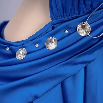 Princese stila blue classic pils tērpu fantāzijas halloween kostīms pirkt \ Sieviešu Kostīmi ~ www.xenydancestudio.lv 11