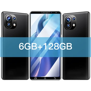 M 11 Android 10 4g Smart Phones Android 5g mobilo telefonu mobilos Telefonus Atbloķēt Jaunu Mobilo Telefonu 5.5 collu Full HD Ekrāns 1