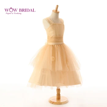 Gardenwed puff piedurknēm meitene princese kleita, pērles rozā priekšgala jostas puķu meitene kleitas 2020. gadam vienkārša meitene kāzu kleitā, balta pirkt \ Kāzu Kleita ~ www.xenydancestudio.lv 11